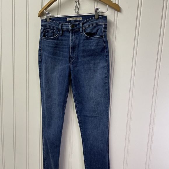 Hudson Barbara Skinny Ankle Jeans Women 27 High Rise‎ Stretch Blue Denim - Picture 3 of 11